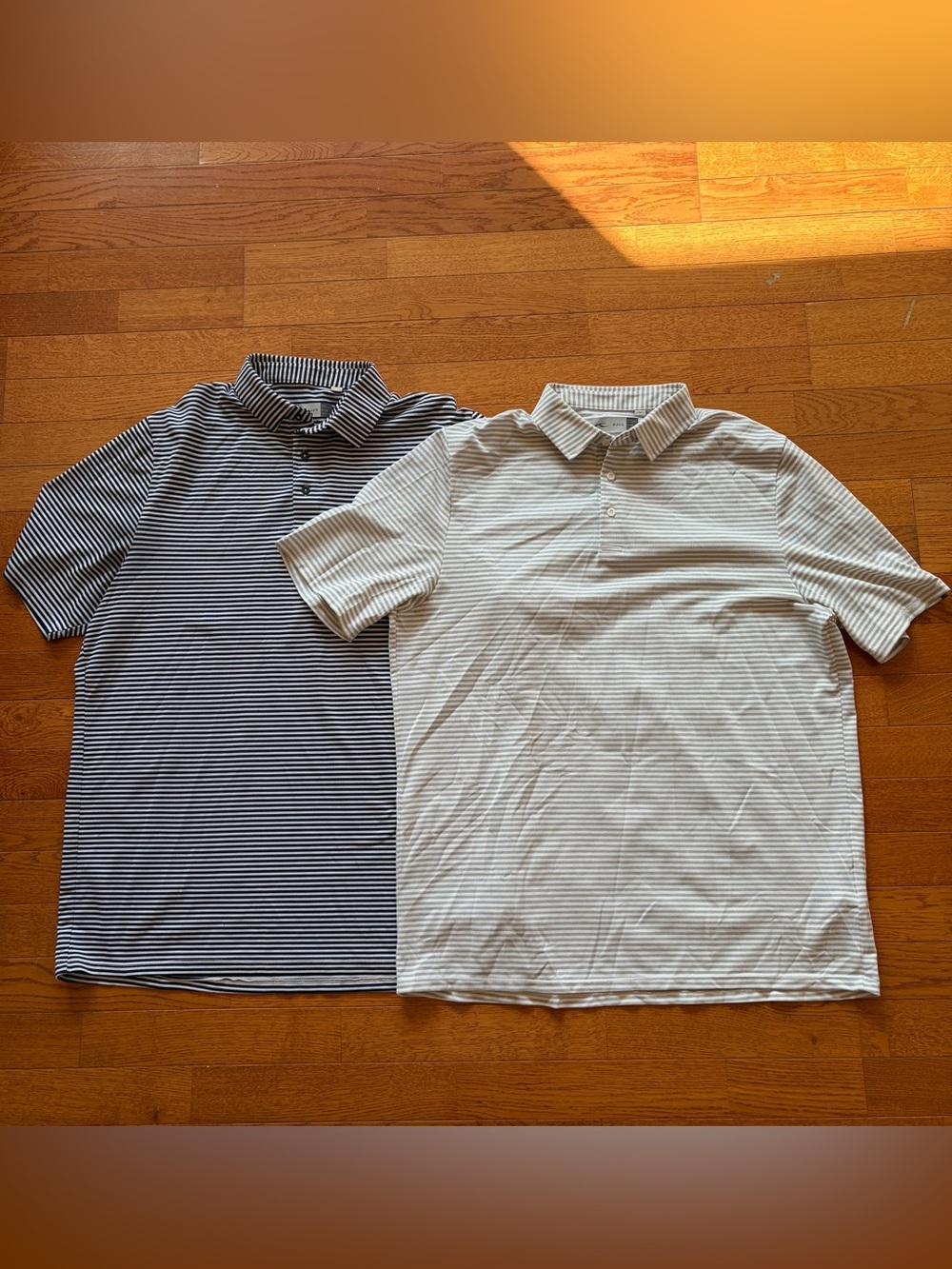 Kjus Golf Polo Lot of 2 Shirts Striped
